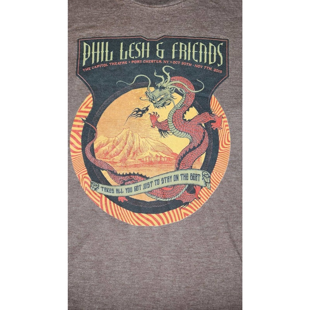 Phil Lesh & Friends 2015 Tour Short Sleeve Shirt Capitol Theatre Port Chester NY